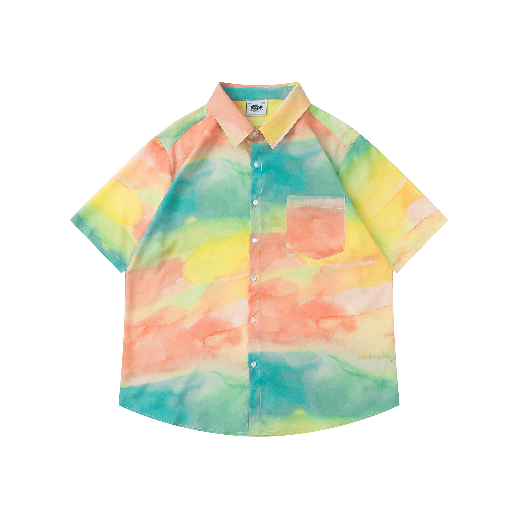 Vintage Floral Print Loose Sho - Vintage Hawaiian Floral Shirt ulasan dan harga
