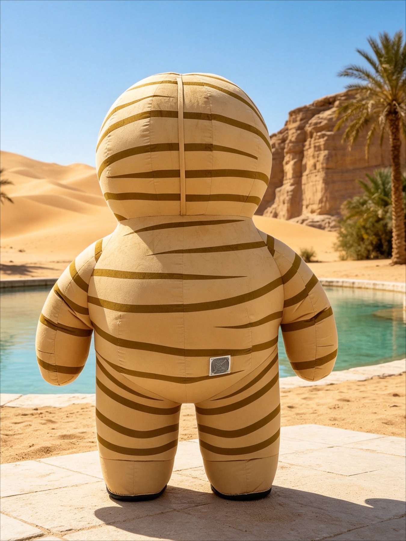 Inflatable Mummy Costume Masco - Suits ulasan dan harga