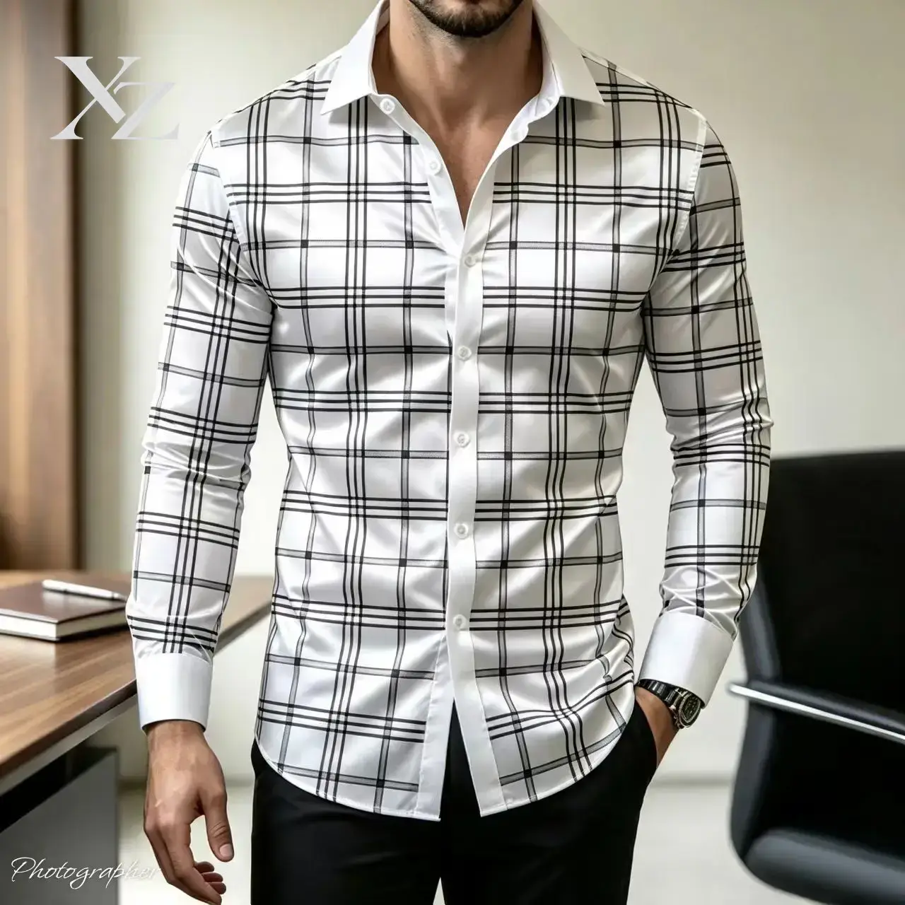 Hot Sale Men's Slim Fit Long S - Mens Satin Silk Dress Shirt ulasan dan harga