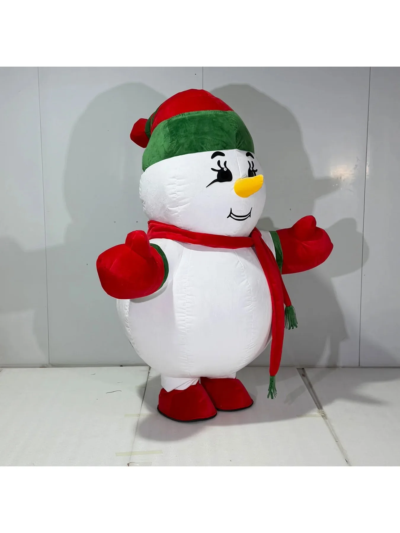 Inflatable Snowman Mascot Cost - Suits ulasan dan harga