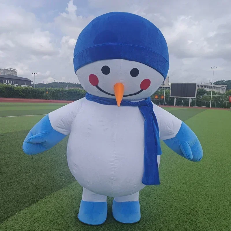 Inflatable Snowman Mascot Cost - Suits ulasan dan harga